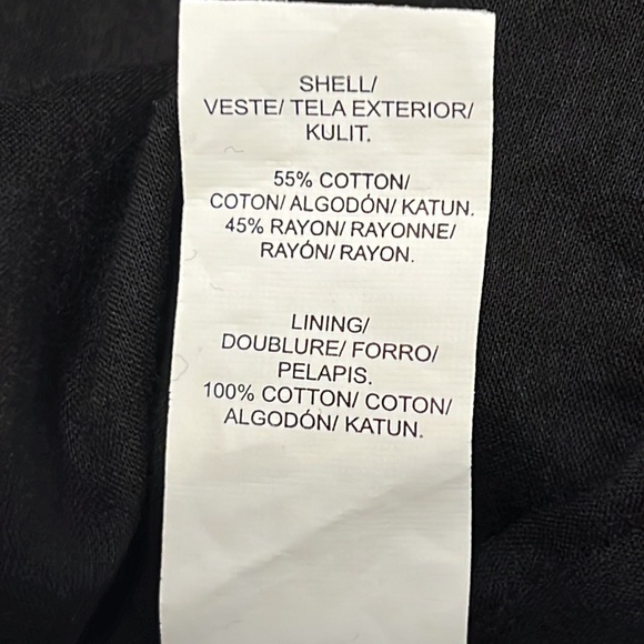 Lucky Brand Black Sleeveless Embroidered Dress - Picture 15 of 16